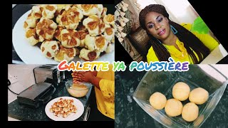 Comment faire la Galette Congolaise  Galette ya poussière fait Maison [upl. by Lemkul]