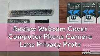 Review Webcam Cover Computer Phone Camera Lens Privacy Protection  Fast Delivery [upl. by Farhi]