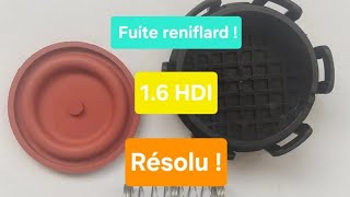 16 HDI  problème reniflard fuite  résolu 🤜💪 [upl. by Nodyarb]