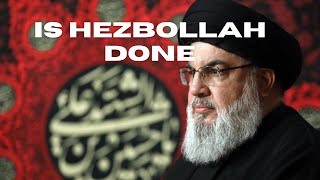 Is The Assassination of Nasrallah a Death Blow For Hezbollah [upl. by Romie990]