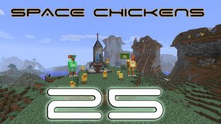 Minecraft Space Chickens  E25  Air Locks [upl. by Weidman391]