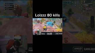 Lolzzz gaming 80 kills shorts viralshort lolzzzgaming bgmilolzzz new record [upl. by Andra134]