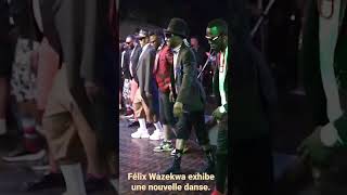 Félix Wazekwa exhibe une nouvelle danse 👍 [upl. by Araj]