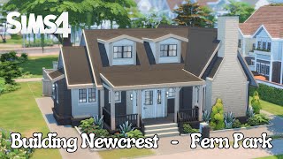 Fern Park  Building Newcrest  EP 2  The Sims 4 Stop Motion Build [upl. by Ardnua957]