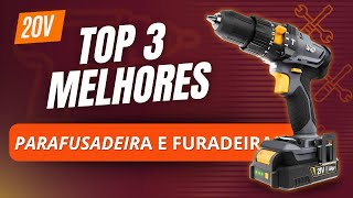 TOP 3  PARAFUSADEIRAS E FURADEIRAS DE 2024 [upl. by Berner]