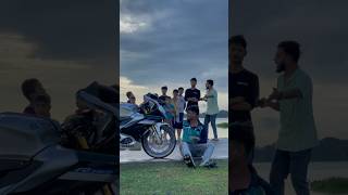 Mere Bike Ko Ride Pe Jana Hai🏍️❤️MrSahinLaskar❤️🙏 shorts r15 220 bikelover ktm viral [upl. by Euqnomod]