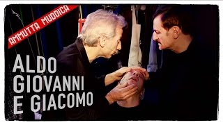 Il bruscolino nellocchio di Aldo  Aldo Giovanni e Giacomo  Backstage di Ammutta Muddica [upl. by Hairas321]