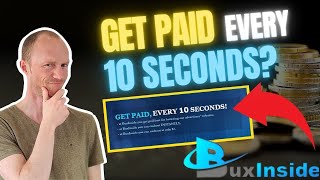 BuxInside Review – Get Paid Every 10 Seconds Yes BUT… [upl. by Trometer]