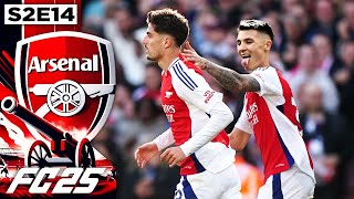 Playing Havertz AND Sesko  FC 25 Arsenal Career Mode S2E14 [upl. by Spike]