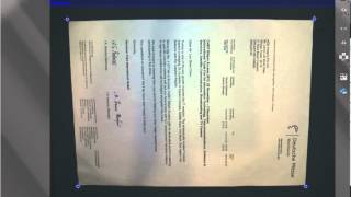 piqx XCANEX  Aiming the camera document placement amp starting a scan [upl. by Trevor]