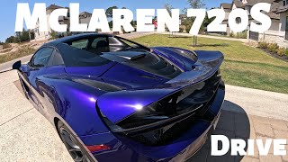 McLaren 720S Drive Experience [upl. by Pilihp20]