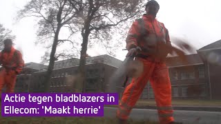 Actie weg met de bladblazer pak een hark [upl. by Asirap]