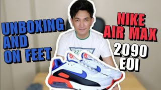 NIKE AIR MAX 2090 EOI UNBOXING AND ON FEET [upl. by Lilyan370]