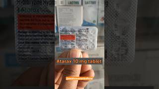 Atarax 10 mg tablet  शरीर में खुजली होने पर क्या करे  Hydroxyzine 10 mg tablet  alergy [upl. by Milo]