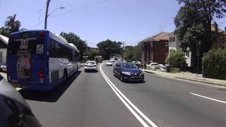 Cahill Expressway Harbour Bridge Watson Bay Old South Head Road Motorcycling Sydney Australia [upl. by Adnirak19]