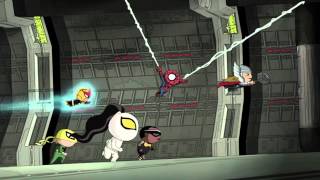 Ultimate SpiderMan quotItsy Bitsy SpiderManquot Video Clip [upl. by Phyllis]