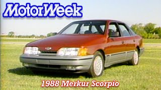 1988 Merkur Scorpio  Retro Review [upl. by Cornia]