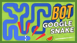 Bot Plays Google Snake [upl. by Wash]