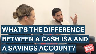 Whats the difference between a Cash ISA and a savings account  Millennial Money [upl. by Henleigh]