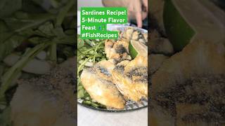 Sardines Recipe 5Minute Feast 🎣 [upl. by Edson]