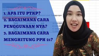 CARA MUDAH MENGHITUNG PTKP [upl. by Kamal]