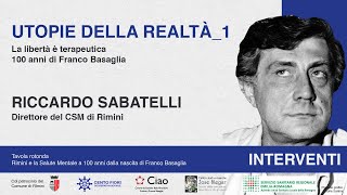 Riccardo Sabatelli Utopie della Realtà  1 Rimini [upl. by Neville]