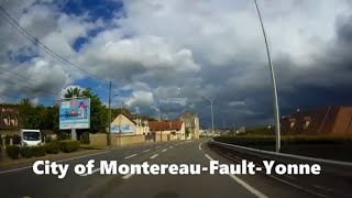 City of MontereauFaultYonne 4K Driving French region [upl. by Deck446]