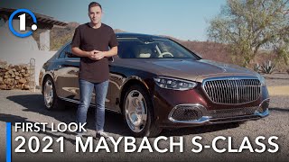 2021 MercedesMaybach SClass First Look UpClose Details [upl. by Cynera50]