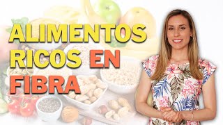 ALIMENTOS RICOS EN FIBRA  Nutricionista Lorena Romero [upl. by Ydnarb]