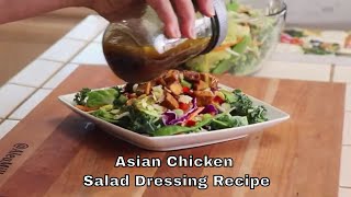 Easy Asian Salad Dressing Recipe [upl. by Chemesh]