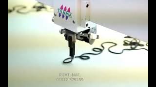 TAJIMA quotTMLXquot Electronic Multihead Automatic embroidery machine [upl. by Dnalyag]