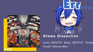 Otome Dissection Hard except I’m a thumb player💔 EXTREMELY HARD TO WATCH😭😭 [upl. by Daloris]