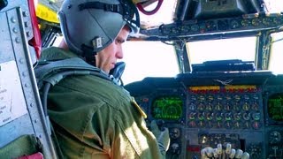 Cockpit View B52 Aerial Refueling Low Level Flying Maneuvering [upl. by Theta24]