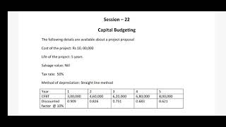 Calculation of PBP ARR amp NPV Profitability Index 2014 [upl. by Okoyik]