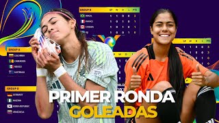 GOLES ridículos  GOLEADAS épicas  Fecha 1 MundialSub20 [upl. by Eitsirk]