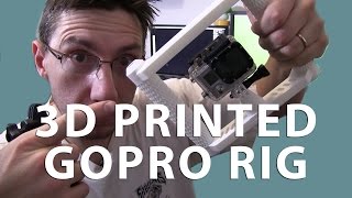 3D Printed GoPro Camera Rig Build  Review [upl. by Eeral]