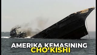 AQSH KEMASI USS ORISKANYNING FALOKATGA UCHRASHI HAQIDA [upl. by Schafer]