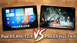 🔥Xiaomi Pad 6S Pro Vs Xiaomi Pad 6 max🔥 [upl. by Koblas]