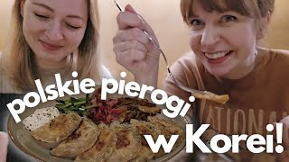 Polska kuchnia w Korei  sprawdzamy jak smakują pierogi w Korei Pierogi w barze w Korei [upl. by Davey]