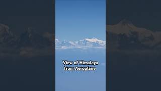 View of The Himalayas from Aeroplane himalayas mteverest aeroplanevideos [upl. by Nedda]