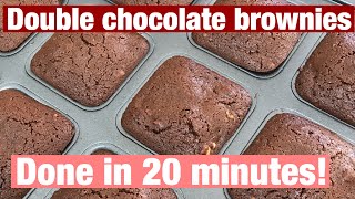 Double Chocolate Brownies [upl. by Ijan776]