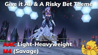 FFXIV OST AAC LightHeavyweight M4 Savage  Arcadion M4S First Clear  WAR Tank POV [upl. by Ayam]