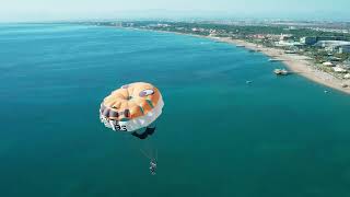 Parasailing in Antalya Turkey [upl. by Lunna]