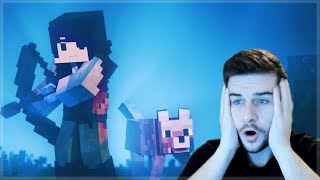 REACTING TO SONGS OF WAR EPISODE 9 MOVIE Minecraft Animations [upl. by Marlea]