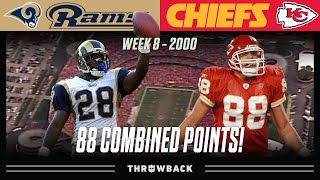 The Original ChiefsRams Scorefest Rams vs Chiefs 2000 Week 8 [upl. by Batish163]