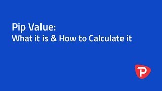 Pip Value What it is and how to calculate it [upl. by Barren708]