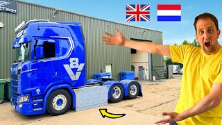 STARTING MY £80k CUSTOM SCANIA V8 BUILD  truckertim [upl. by Marlo818]