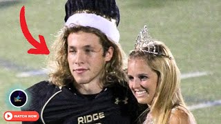 High School quarterback does something shocking seconds after hes crowned homecoming king [upl. by Pat624]