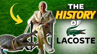 The History of Lacoste  René Lacoste The Legendary Tennis Player [upl. by Nnael793]