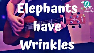 Elephants Have Wrinkles 🐘  Ukulele song [upl. by Aener764]